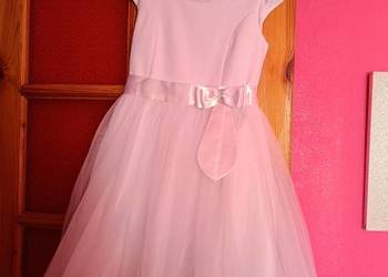 Sukienka biała dla dziewczynki