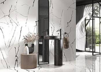 Gres Eternal Opoczno Płytki duże 59,8cm x 119,8cm białe 3 sztuki NOWE