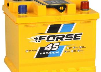 Akumulator FORSE 45Ah 450A EN PRAWY PLUS
