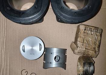 Cylindry po szlifie 78.50 z tłokami Almot 78.45 Ural M62 M63 M66 M67