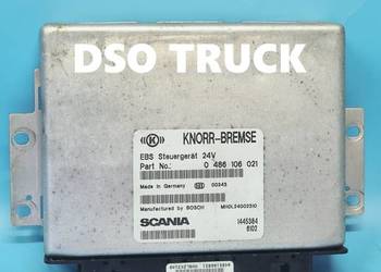 1445384 KNORR 0486106021 Komputer sterownik kaseta EBS SCANIA
