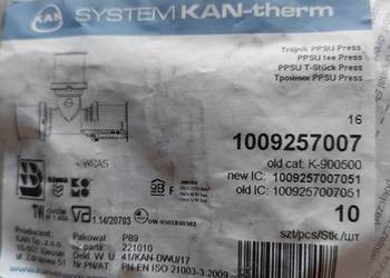 Sprzedam Fabrycznie nowe Kolano ścienne +Trójnik KAN-THERM