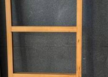 Drewniany wieszak drabinka na ręczniki 200x46 cm