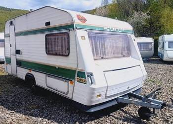 przyczepa kempingowa łóżka piętrowe campingowa kemping OKAZJA