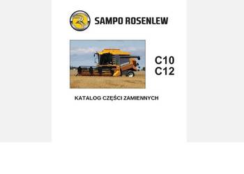 SAMPO C10 C12 kombajn katalog części, instrukcja obsługi PL