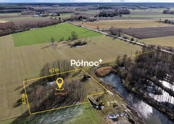 Działka siedliskowa z małym domkiem w Dobromyślu