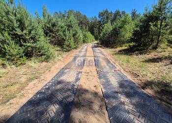 Płyty drogowe z tworzywa sztucznego, drogi tymczasowe, budowy, eventy