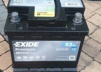 Akumulator praktycznie nowy Akumulator Exide Premium EA530 12V 53Ah 540A