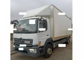 Mercedes Atego 1621 Euro 6 kontener 18 palet winda poduszki sprowadzony Me…