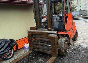 Wózek widłowy LINDE H45D z obrotnica i pozycjonerem