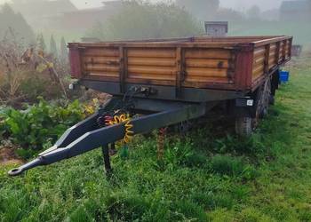 Przyczepa Sanok d50 tandem sztywna