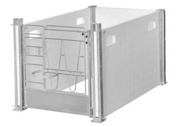 Zestaw podstawowy Combo 100 cm z tylną ścianką system modułowy domek dla c…