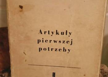 Słonimski Artykuły pierwszej potrzeby książki Warszawa Praga