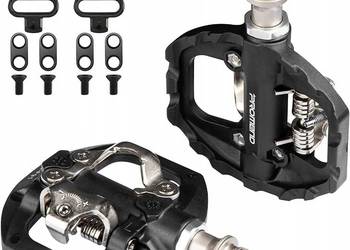 Pedały rowerowe PROMEND PD-F91 zatrzaskowe SPD platformowe uniwersalne