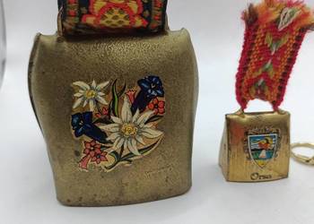 Kolekcja metalowych dzwonków 3 sztuki