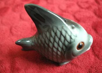 Sól i pieprz - Porcelana - Ryba - 7 x 5 cm Rzadki okaz