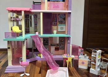 Duży domek dla lalek barbie