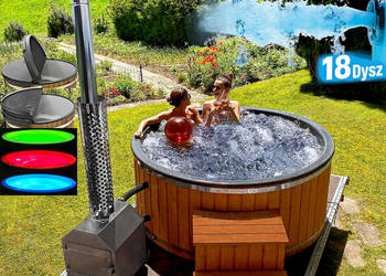BALIA Ogrodowa Jacuzzi PIEC ZEWNĘTRZNY Hydromasaż
