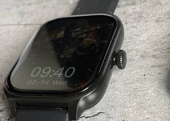 Smartwatch H9 Pro Max Nowy + czarna stalowa branzoletka