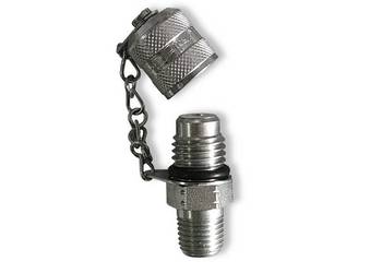 Przyłącze Pomiarowe M16x2 - 1/4'' NPT Z Zaślepką [1917]
