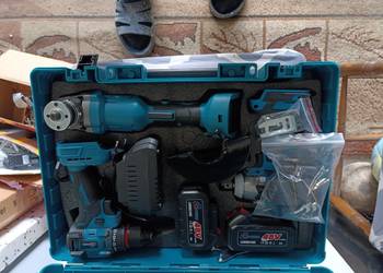 Zestaw wiertarko-wkrętarka udarowa szlifierka kątowa klucz udarowy!