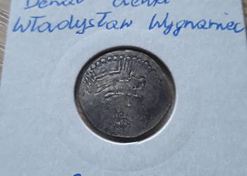 Denar cienki Władysław Wygnaniec 1138-1146 r-rzadkość