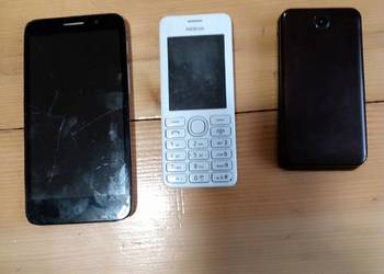 Sprzedam 3 telefony / Alcatel / Nokia / Sprawne / stan Dobry