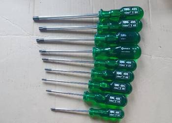 Wkrętaki torx  SKG kpl 9 szt.