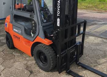 Wózek widłowy Toyota 7FGF25 LPG 2,5 T Triplex 4,7 m ogrzewana kabina