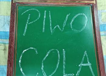 Tablica kredowa Beck's pub