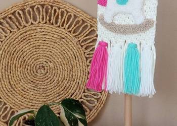 Makatka makrama konik na biegunach Makatka makrama konik na biegunach