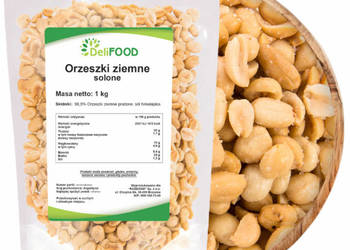 Orzechy ziemne solone 1000g
