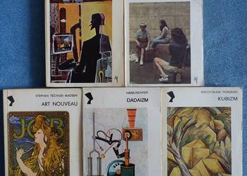 Zestaw 5 książek z serii Style - kierunki - tendencje Wydawnictwo WAiF