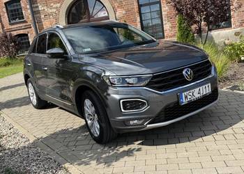 VW T-Roc 2021 r. 1.5 TSI 150 KM od I właściciela od nowości, bogata wersja.