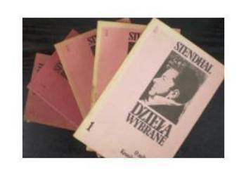 Dzieła wybrane komplet 5 tomów - Stendhal