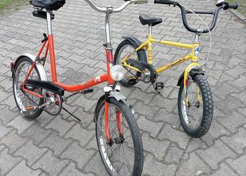 Rowery PRL Romet BMX 95 r. Romet Gil 78 r.