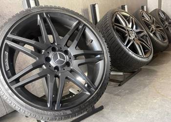 ZIMA 19 cali AMG Mercedes w212 OEM w205 ortginalne felgi koła komplet 5x112