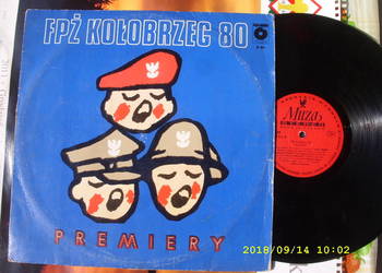 Plyta winylowa LP , folk ; F.P.Z. KOLOBRZEG '80--PREMIERY .
