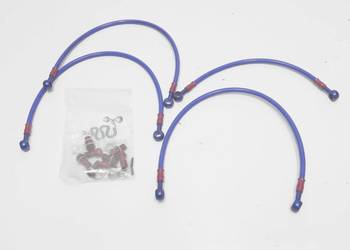 Przewody hamulcowe oplot metalowy FrenTubo Honda NS 400 R 86'