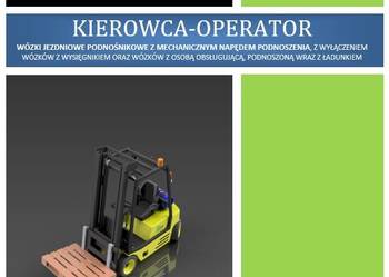 Wózki widłowe - Skrypt PDF do szkoleń + LPG + Pytania UDT