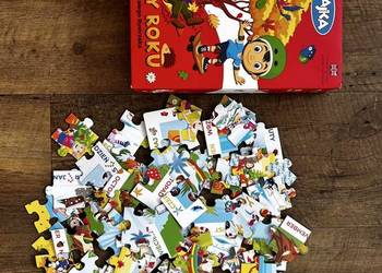 Puzzle cztery pory roku puzzle małego bystrzaka