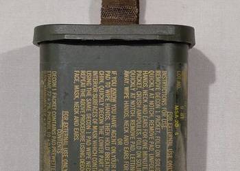 Pudełko wodoszczelne M258A1 Us Army decon kit 78r