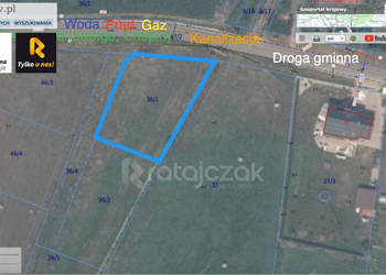 Działka 825m2 Parszczyce Łąkowa