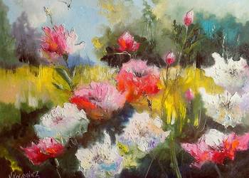 Obraz olejny "Letni poranek II"