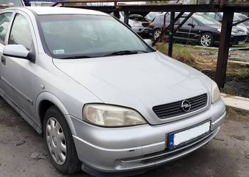 Opel Astra 2 G 2001 r. Elegance 1,6 benzyna + gaz, uszkodzony silnik