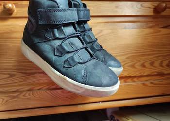 ECCO soft wysokie za kostkę buty trzewiki ecco sneakersy skórzane skórkowe