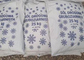 Sól Drogowa workowana po 25 kg