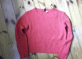 Czerwony sweterek rozmiar 36 H&M Czerwony sweterek rozmiar 36 H&M