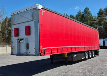 firana Schmitz Cargobull Firana Standard, Dach podnoszony, Rozsuwane słupki