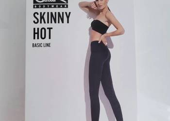 Czarne legginsy skinny hot nowe Gatta